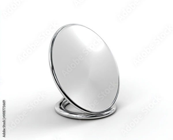 Fototapeta Stylish round mirror