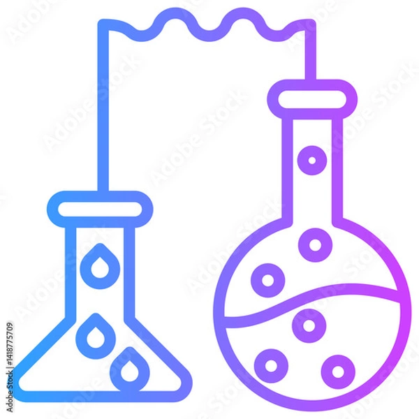 Fototapeta Experiment Icon