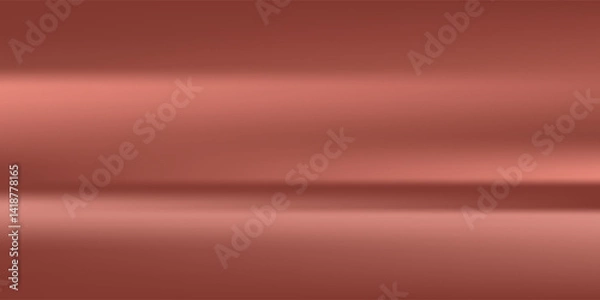 Obraz An empty room, light salmon pink floor and wall, partially lit. Space for text, 3d background, banner, wallpaper. Composition, graphic resource. vector eps10