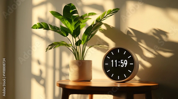 Fototapeta Clock in each moment