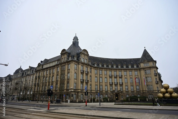 Obraz ルクセンブルクの市街地