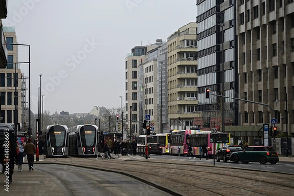 Obraz ルクセンブルクの市街地