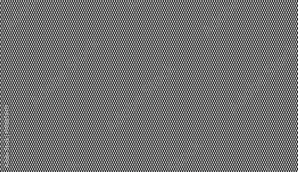 Fototapeta Repetitive geometric pattern in black and white creating an optical illusion effect
