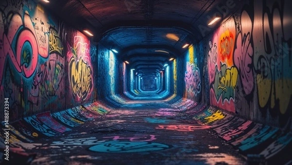 Obraz Ink & Concrete