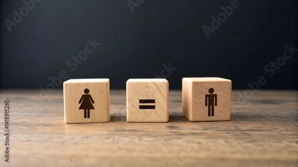Obraz Striving For Gender Equality