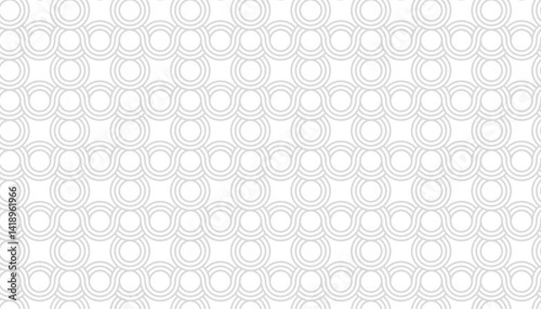 Fototapeta Background is a continuous and repeating circle pattern
