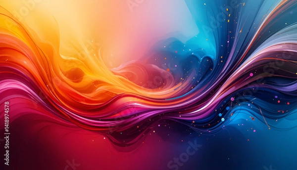 Fototapeta abstract colorful background vector