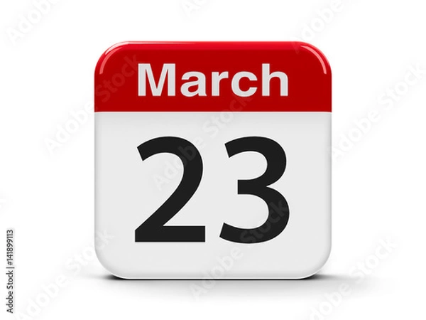 Fototapeta 23rd March