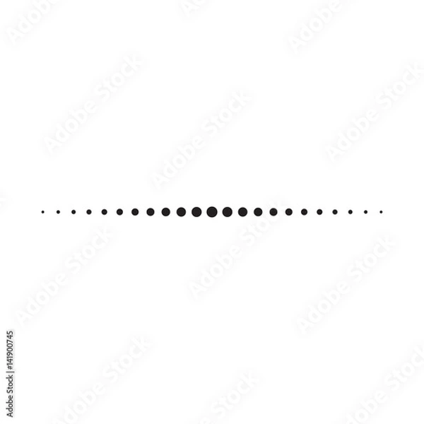Fototapeta element to create halftone texture