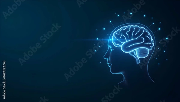 Fototapeta Refined Agentic AI Problem Solving: Methodical Analytical Approaches & Creative Resolution Strategies for Professional Stock Imagery - Perfect for Photo Stock Use with Left-Side Empty Space