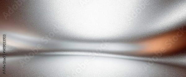 Fototapeta silver metallic foil texture background abstract metal shiny gradient luxury decoration bright celebration christmas luxury pattern surface high resolution clean