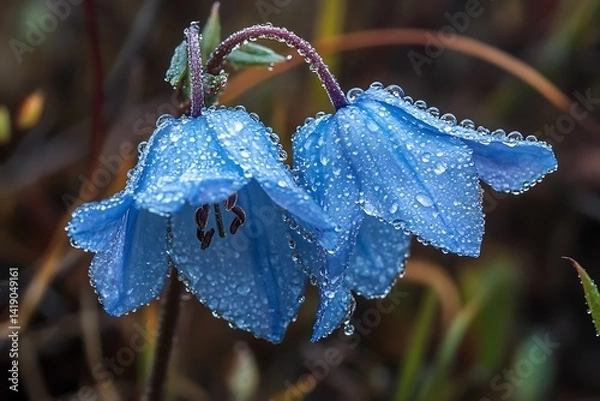 Obraz blue bell flower
