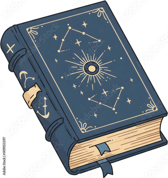 Obraz Magic book. Generative AI