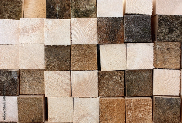 Fototapeta wood square background