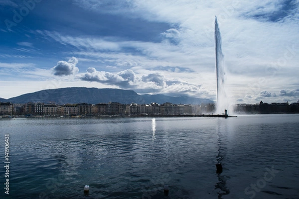 Fototapeta Geneva Lake