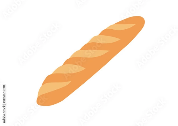 Obraz loaf of bread baguette