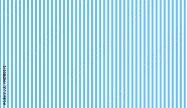 Fototapeta Light blue and white striped background creating a simple and elegant pattern