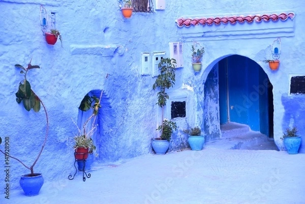 Obraz Blue city, Morocco