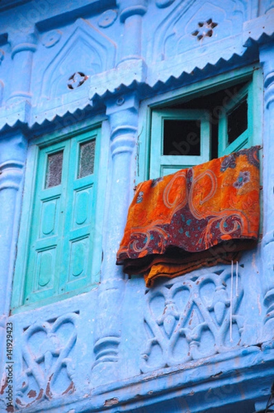 Obraz India, blue city