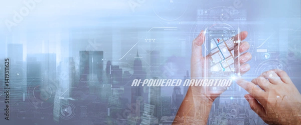Fototapeta AI-Powered Navigation