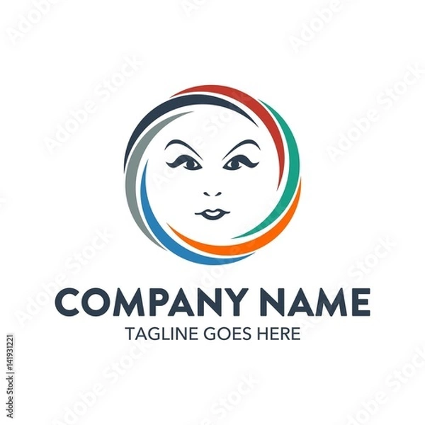 Fototapeta Beauty Logo