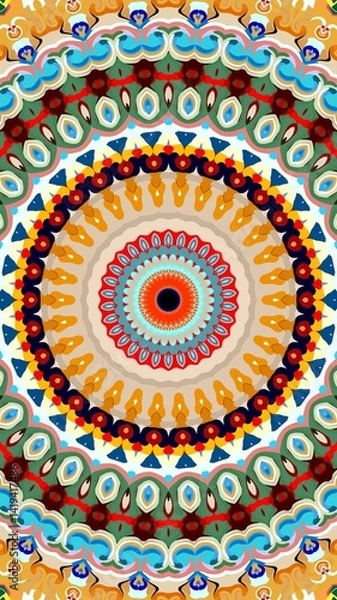 Fototapeta mandala motif design, kaleidoscope motif, mandala pattern, kaleidoscope pattern, wallpaper, mandala, kaleidoscope. HD