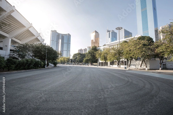 Obraz Droga w mieście