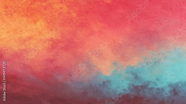 Fototapeta A colorful and dreamy abstract background evoking feelings of serenity and tranquility