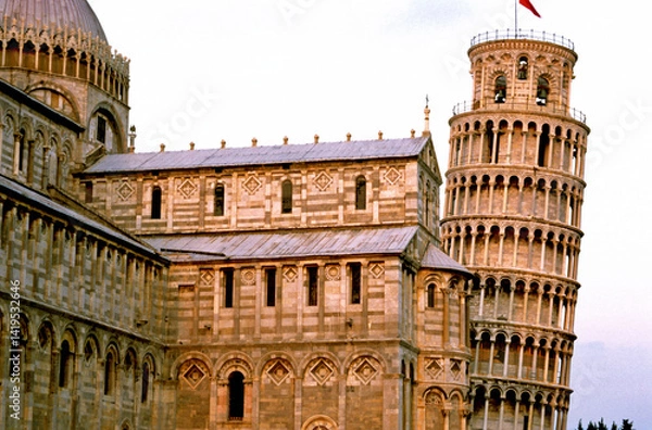 Obraz Der schiefe Turm von Pisa