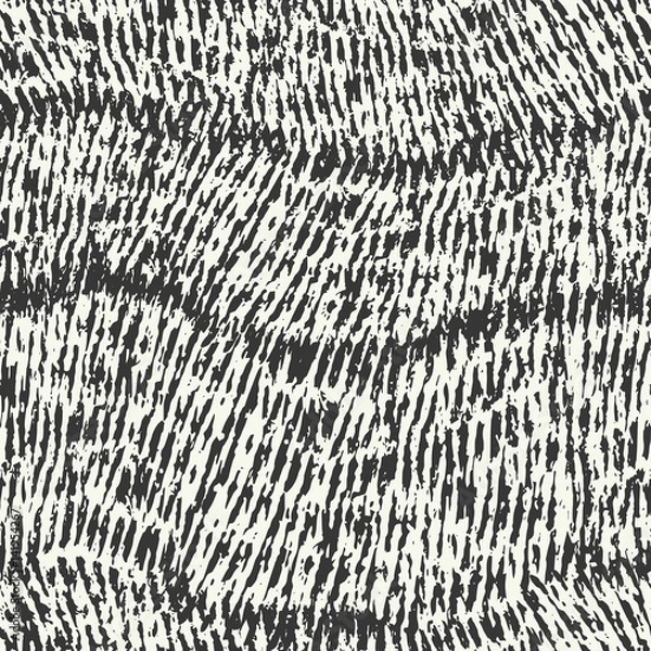 Obraz Hand Drawn Seamless Vector Pattern.Fresh and Imperfect Brushstrokes.Hand painted Ink textures