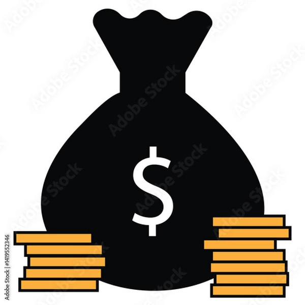 Obraz Investment Icon