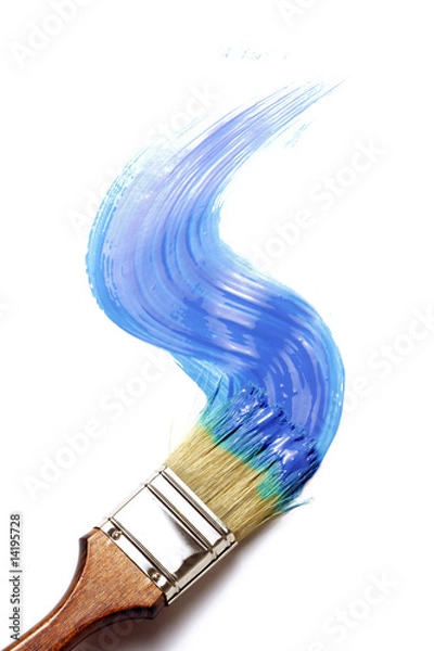 Obraz pędzel do malowania