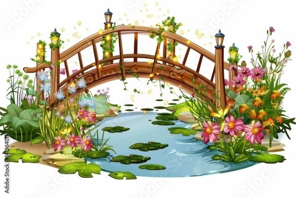 Obraz Enchanted Bridge of Wonder