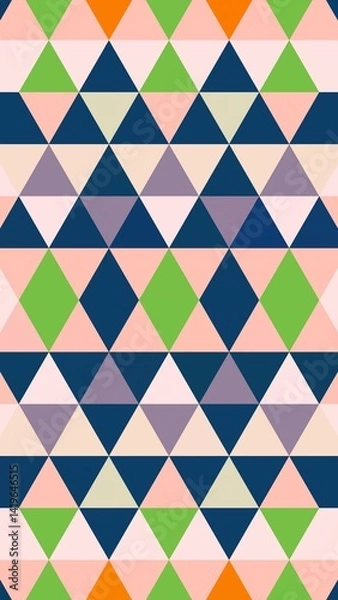 Fototapeta triangular motif. triangle pattern. tribal motif. triangle background. HD