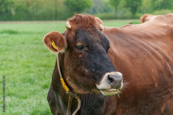 Obraz Kühe auf einer Weide im Münsterland