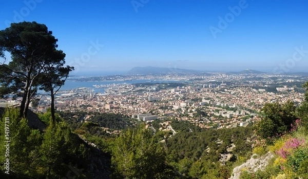 Obraz rade de toulon,