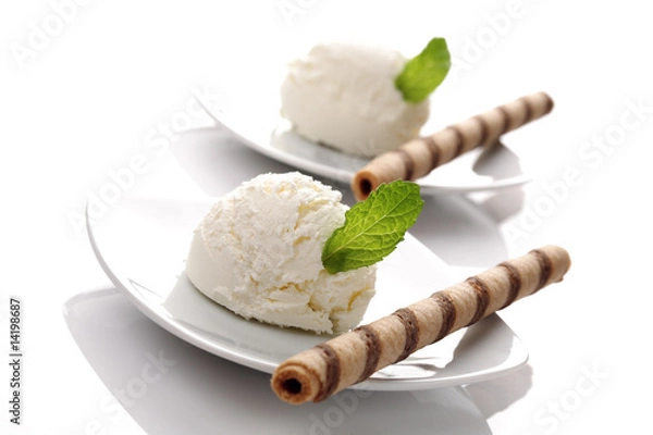 Obraz Vanilla Ice cream