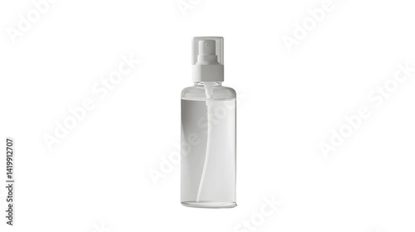 Fototapeta Professional Face Mist Spray Bottle Isolated on White Background
