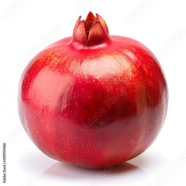 Fototapeta Pomegranate isolated on white background