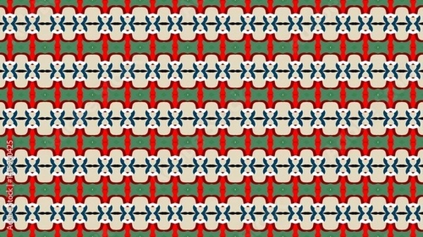 Fototapeta fabric motif. seamless pattern. wallpaper. background. HD