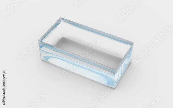 Obraz glass tray view