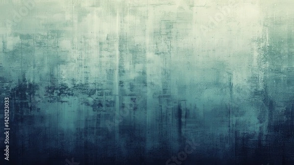 Fototapeta The design incorporates an abstract dark blue and teal background with a textured, mottled, and distressed surface