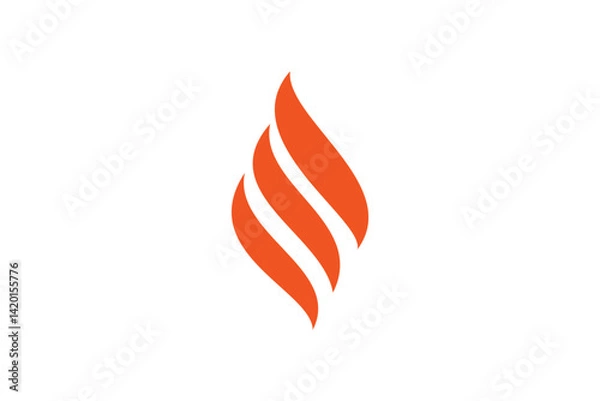 Obraz Fire Flame Logo Design Template