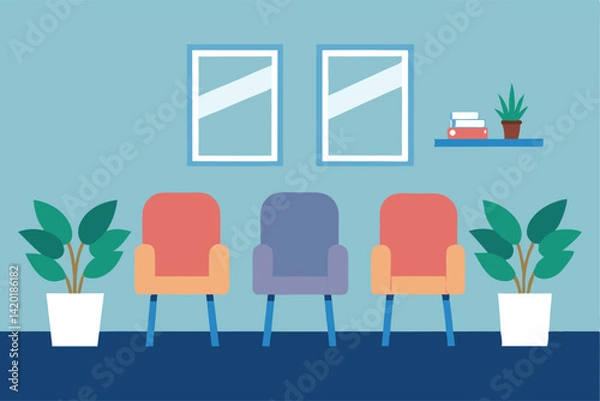 Obraz modern office interior design