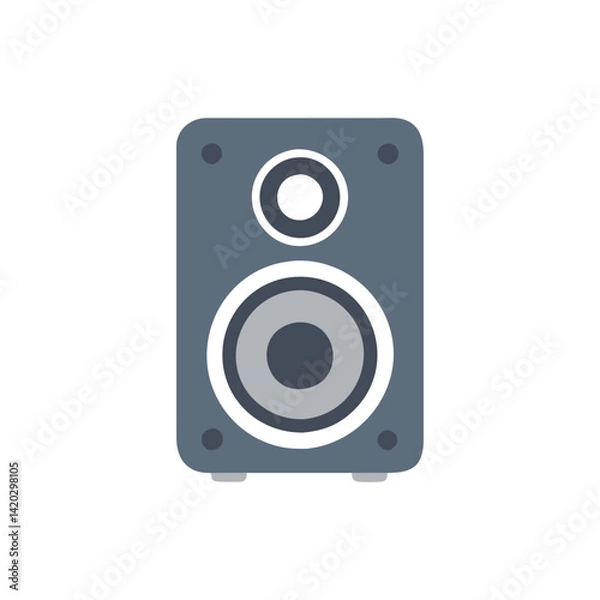 Obraz Isolated Two-Way Speaker System for Audio Playback