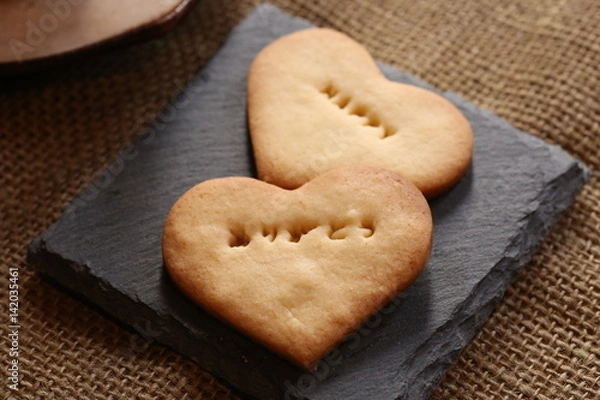 Fototapeta クッキー　ありがとうクッキー　ハッピークッキー　焼き菓子