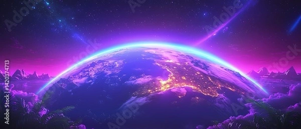 Obraz Earth, Cosmic View