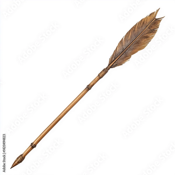 Obraz create a photo arrow with tail