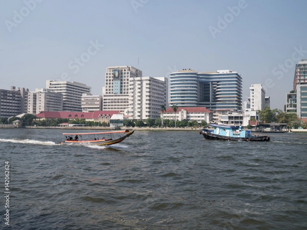 Fototapeta Chao praya river at Bangkok