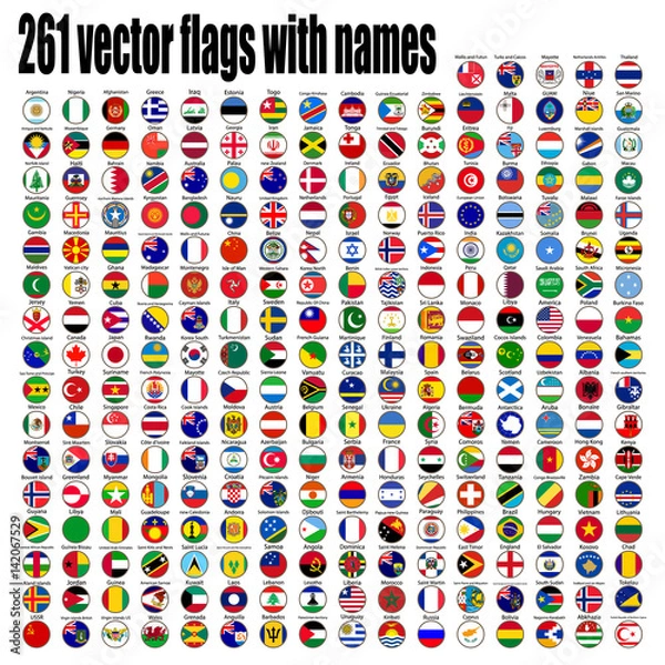 Obraz flags of the world